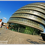 London City Hall   - Summer Stroll in Purple Trousers