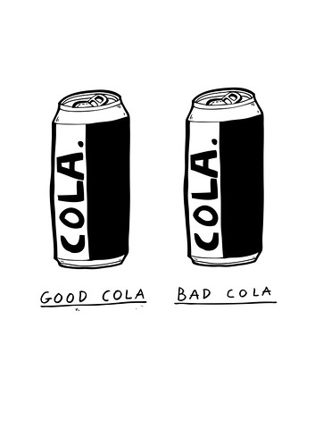 good cola bad cola
