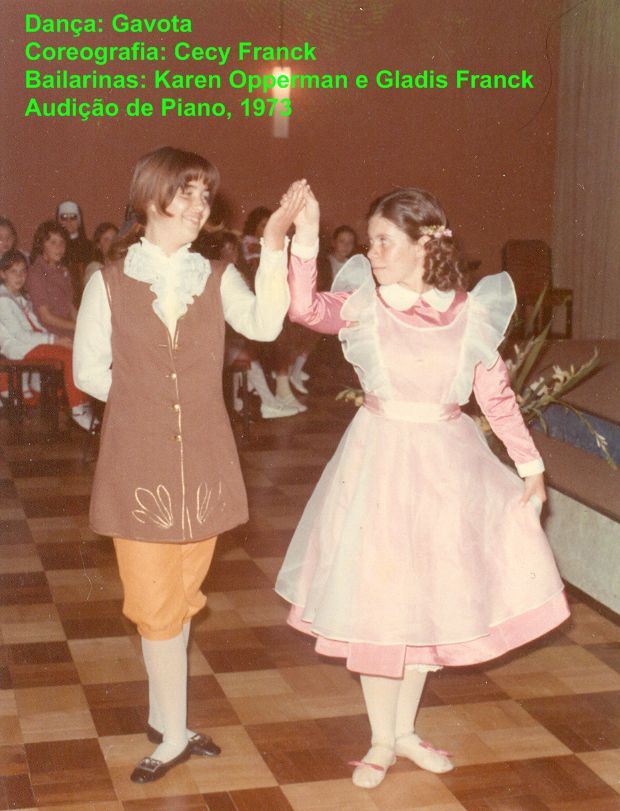 Gavota: primeira dança em 1973