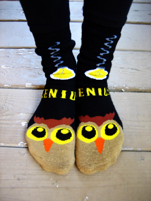 Owl Socks S
