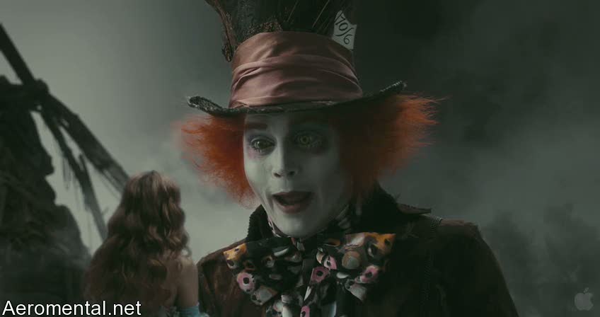 Alice in Wonderland Mad Hatter voice