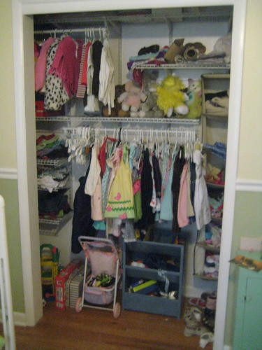 Roan's closet newly organized