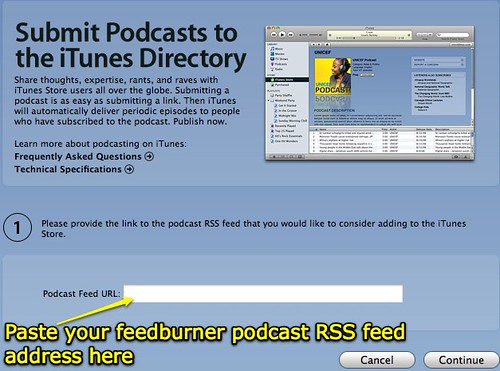 Submit Podcasts to the iTunes Directory