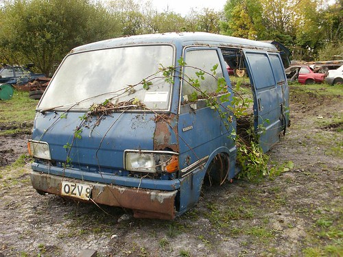 Old Mazda Van