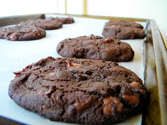 Dark Chocolate Merlot Cookies
