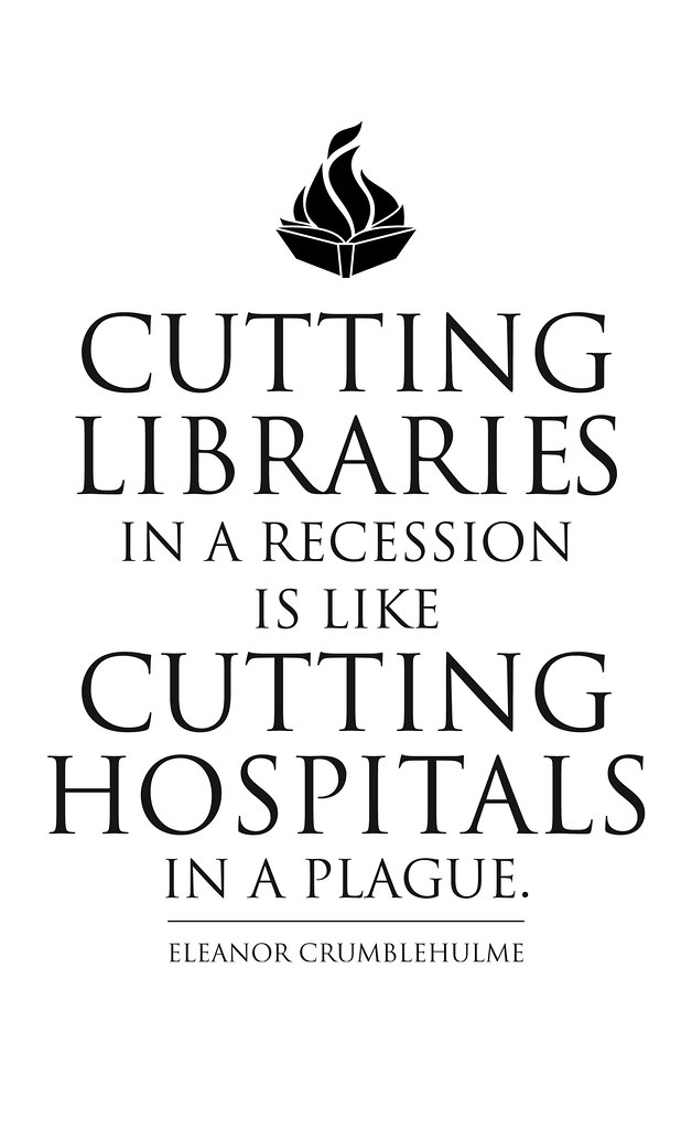 Über Kürzungen bei Bibliotheken ...