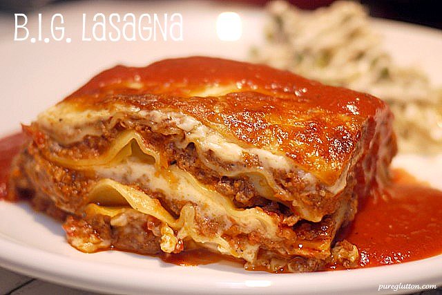 BIG lasagna