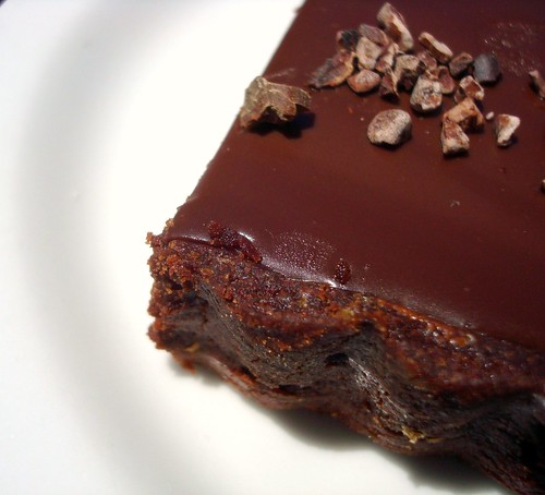 Chocolate tart from La Boulange, San Francisco