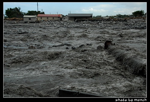 莫拉克造成重大的八八水災；攝影：munch