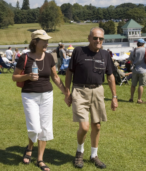 My parents at Lime Rock