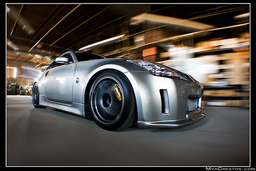 Nissan 350z with a Greddy Twin Turbo kit along with plenty of other goodies