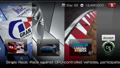 GT PSP - Single Race Top