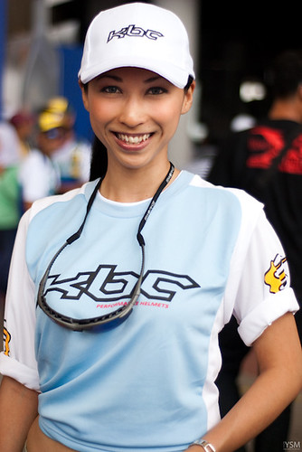 Girls at Sepang Moto GP 2009