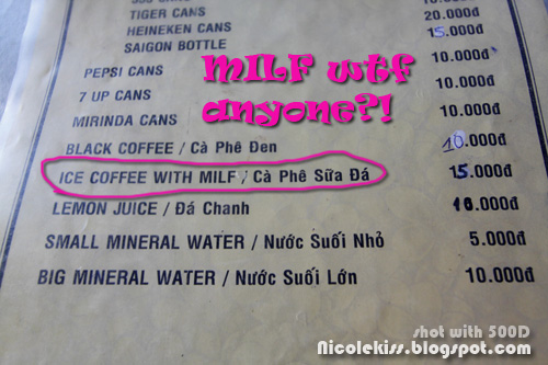 ice coffee with milf