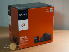 Sony Alpha A550 Box