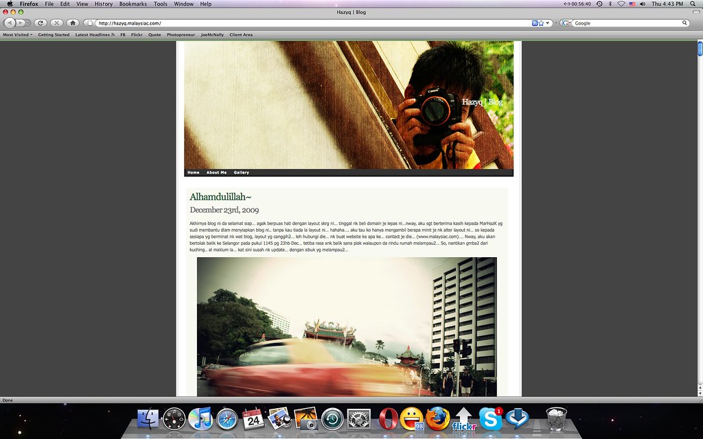 New Blog | hazyq.malaysiac.com