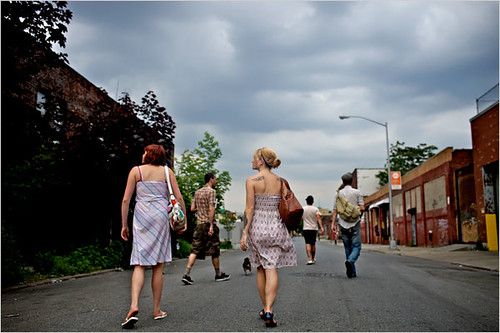 Greenpoint, a traditionally Polish neighborhood in Brooklyn, is drawing in younger residents.