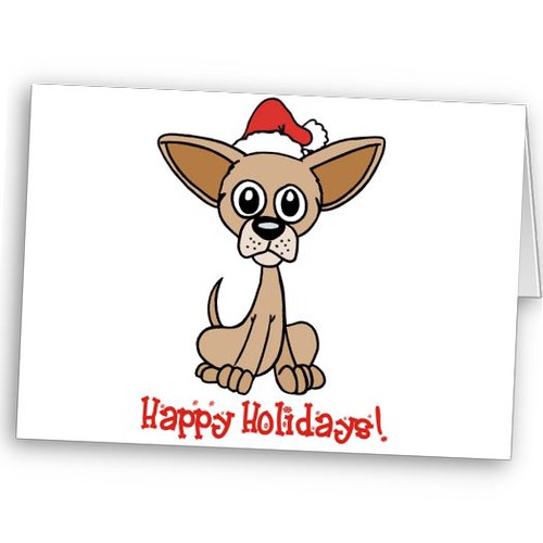 Funny Christmas Cards. chihuahua christmas cards