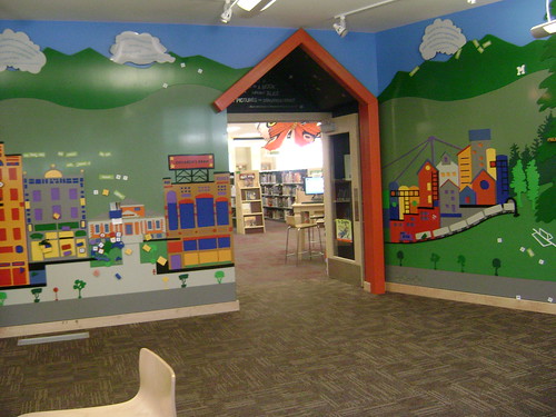 Kids area entrance