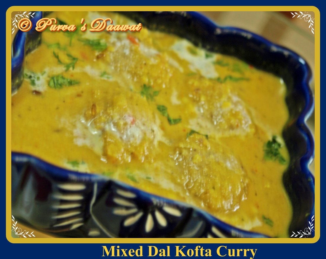 mixed dal kofta curry