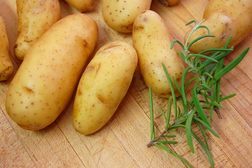 Fingerling Potatoes and Rosemary