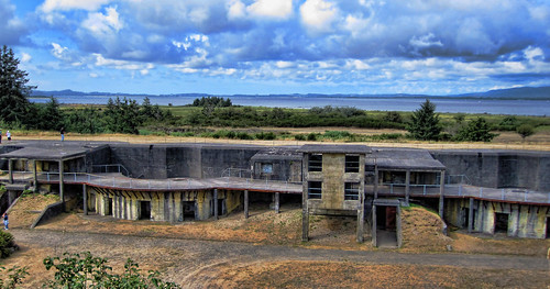 Fort Stevens-West Battery as viewed from the Parados