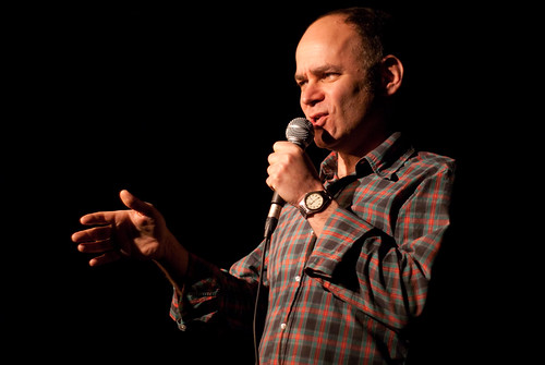Todd Barry in Toronto. Photo by Sharilyn Johnson