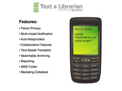 14. Mosio's Text a Librarian - Features List by Text Messaging Reference - Text a Librarian