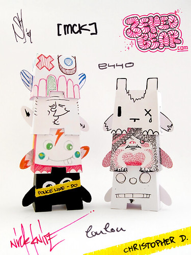One-Off Paper Totem! - Urban Paper NL by Dolly Oblong.