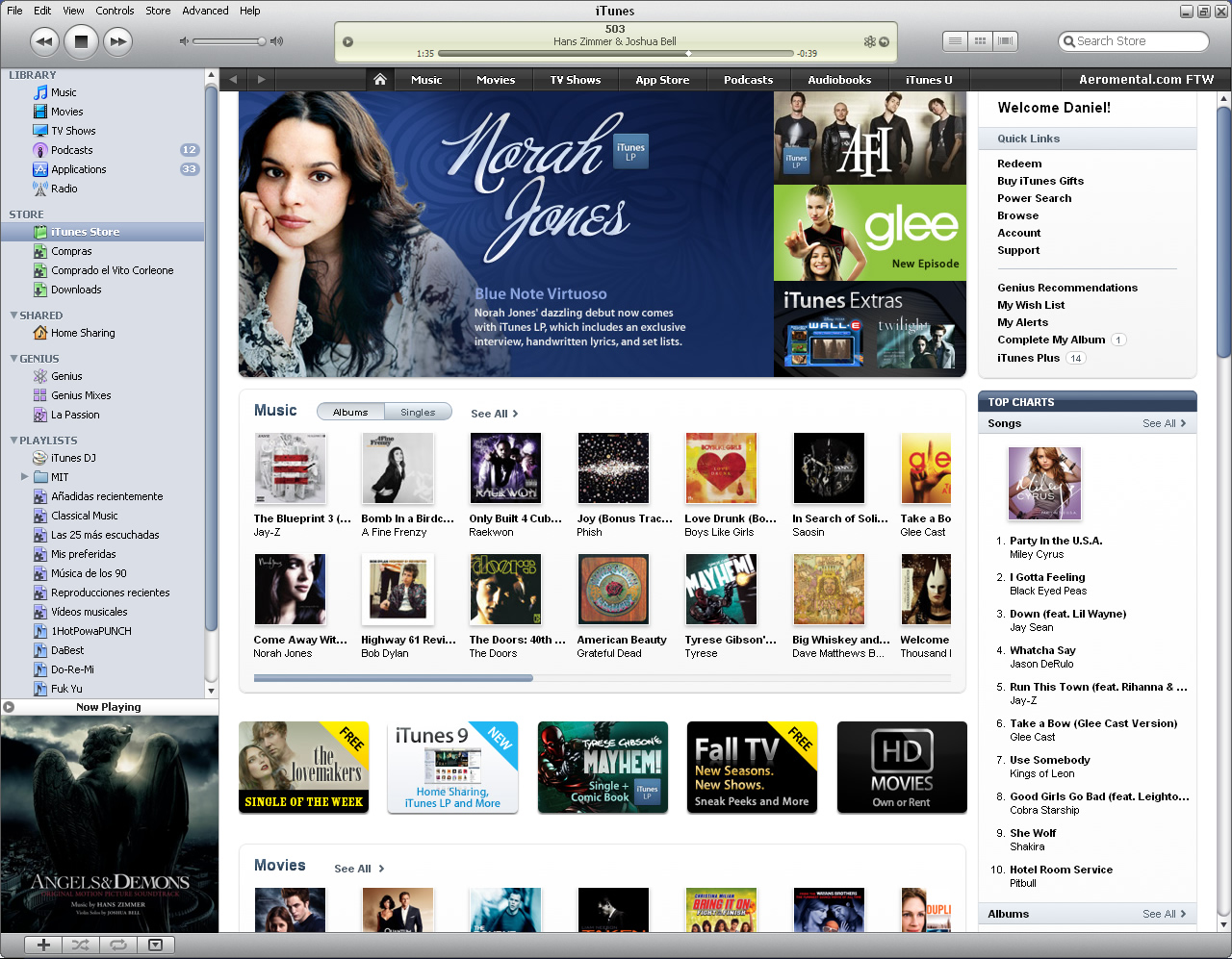 iTunes Store iTunes 9