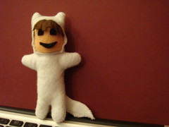 Finished Felt Max (from Where the wild things are)