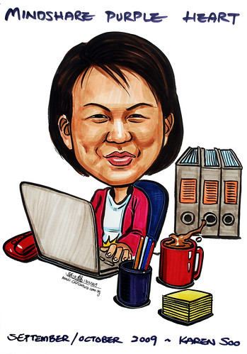 Caricature for Mindshare 131009 - 1