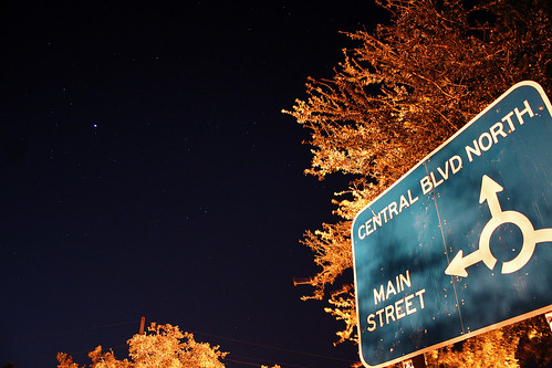 sign and stars