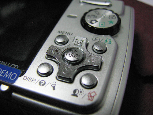 Olympus μ790sw 十字鍵與按鈕組