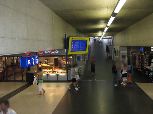 Videokameras Bahnhof Fribourg