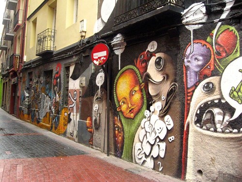 Graffiti in Zaragoza, Spain