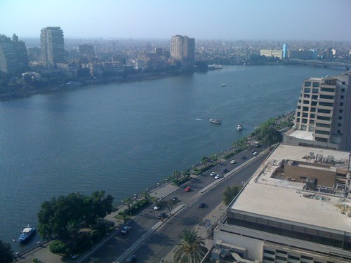 iPhone Nile view from our room