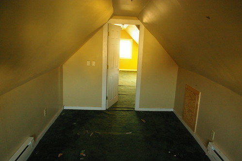 Langston Hughes house - attic (front room)
