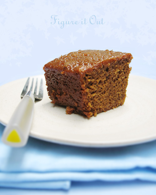 English Gingerbread Cake (with title)