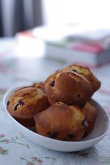 Day 153 - Fresh Baked Blueberry Muffins