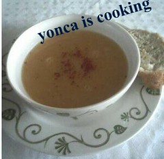 yonca is  cooking