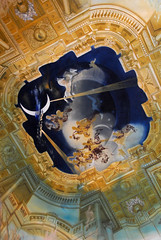 Ceiling in Castell Gala Dali