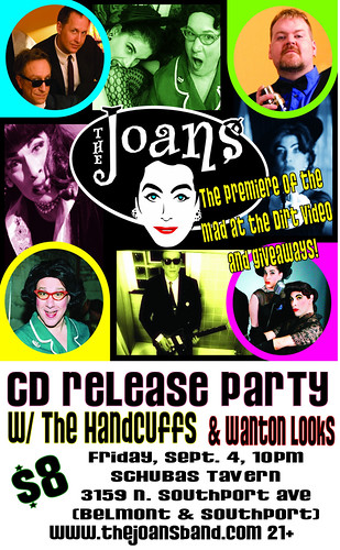 Joans CD Release Poster DC