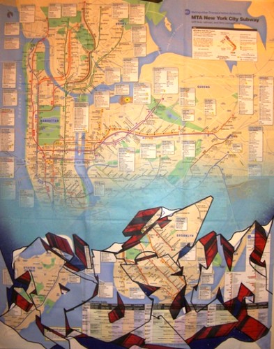 new york city subway graffiti. Subway Art middot; Poem