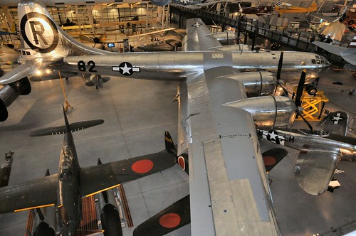  Enola Gay B29 Bomber at Air and Space Museum Smithsonian 