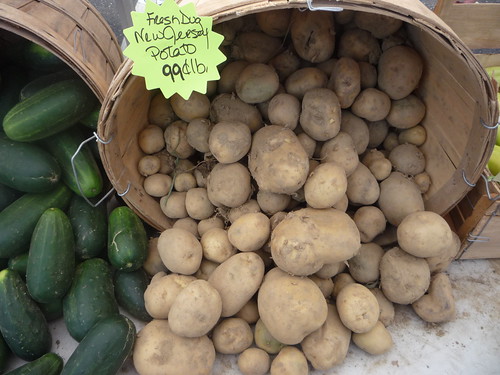 New Jersey potatoes farmers market