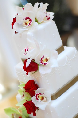Daniela & Marino Wedding cake - flowers