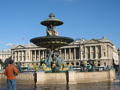 La Plaza de la Concordia, Paris.