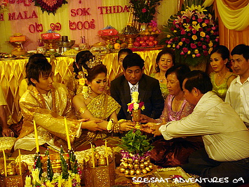Khmer wedding ritual