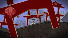 Chinatown cable car level for LittleBigPlanet PSP